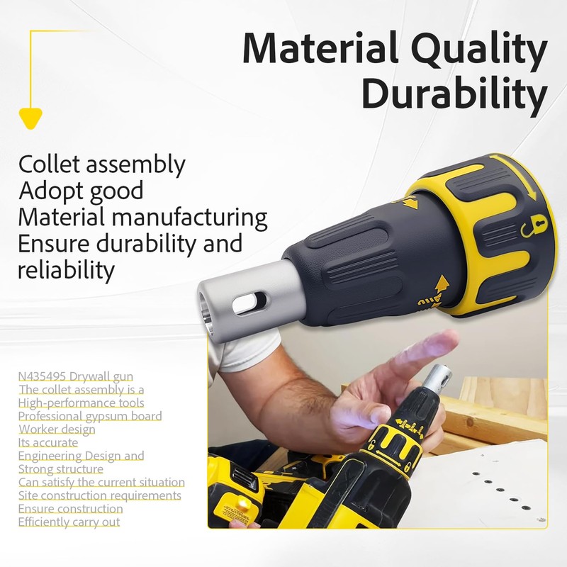 N435495 for DeWalt Drywall Gun Nose Cone DCF620B DCF620D2 DC