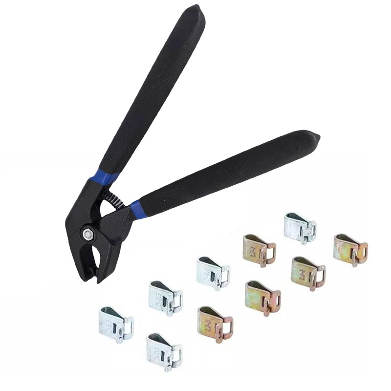 Fixing Clamps Set with Pliers,Car Body Dent Repair Fixing Clamp