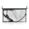 Rackchoice 1U Compact Server/Desktop mini-ITX Chassis - 9.84" Depth,Supports Mini-ITX