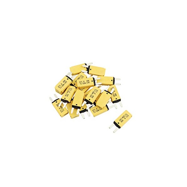 GLOSO GLOSO Circuit Breakers E71 Mini ATM 20Amp Auto Reset