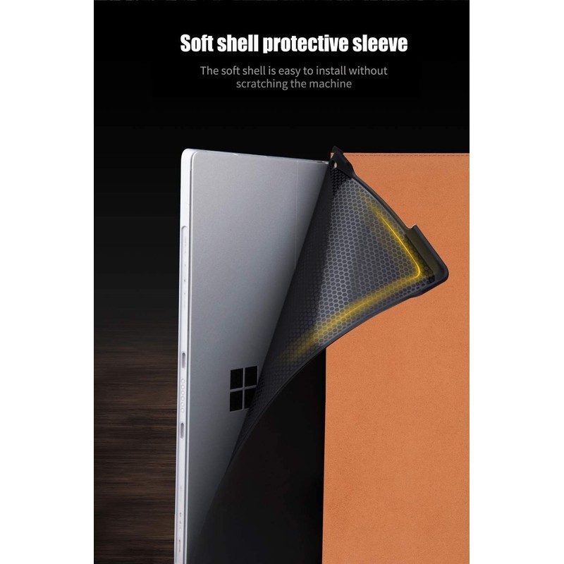 Gexmil Leather Case for Surface 13 Inch,X 2020/2019 Genuine Leather