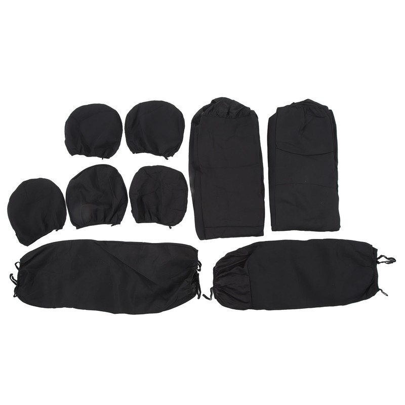 Car Seat Covers Full Set Breathable and Soft Cloth Seat
