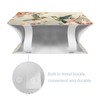 ZUXONGSY Hummingbird Leather Tissue Box Cover Rectangle Rose Tissue Holder