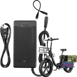 IMGPower 3-Pin AC Adapter For Heybike Ranger 500W Motor 48V 15Ah Electric Bicycle