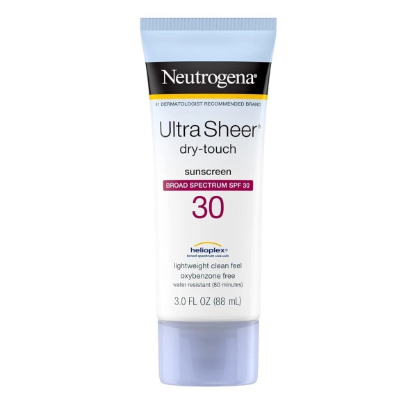 NEUTROGENA ULTRA SHEER DRY-TOUCH SPF30 SUNSCREEN LOTION 3 OZ ,