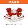 HAMILO ぬい服 ぬいぐるみ 服 20cm ドール 童話 着せ替え簡単 (レッド)