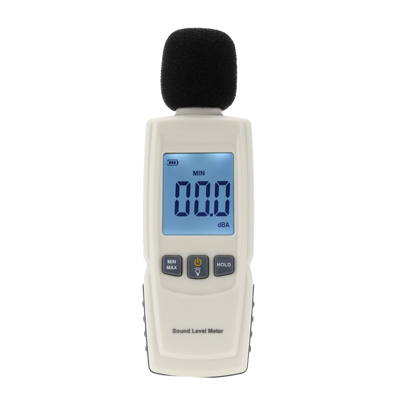LCD Digital Sound Level Meter Noise Volume Measuring Instrument Decibel