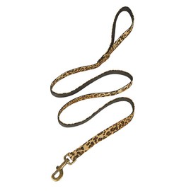 Petiry Leopard Dog Bandana Collar Triangle Scarf Adjustable and Detachable for Puppy,Medium and Big Dogs (5/8" x5')