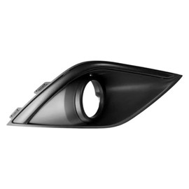 For Mitsubishi Outlander 2014-2020 Fog Light Bezel Passenger Side | Front | Plastic | Chrome | Replacement For MI1039127 | 6400J446, 6400K792