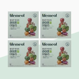 Irom Dr. Seongju Hwang's Life Meal Daily 30g / 황성주 박사의 라이프밀 데일리 30g x 14포 x 4박스 저당 식사대용 선식 뉴밀 이롬