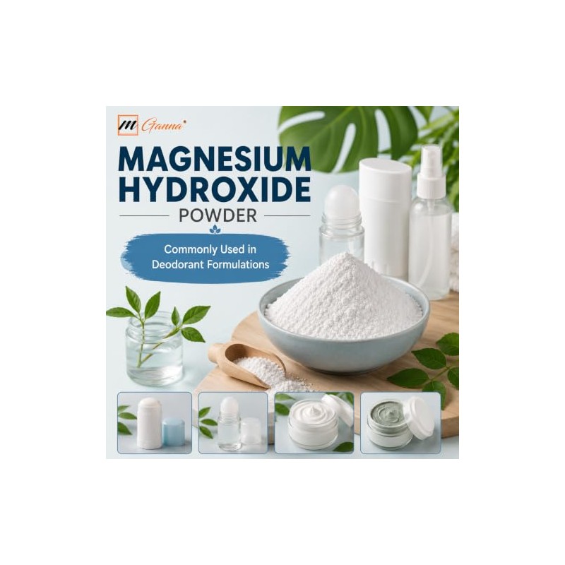 100% Magnesium Hydroxide Powder 227 g / 0.5 lbs