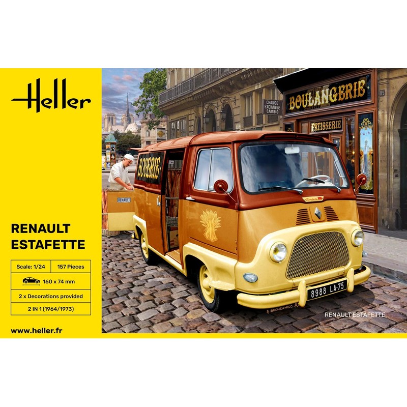 Heller HEL80722 Model Kit, Various