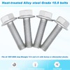 Rear Upper Shock Bolts & Nuts Kit Compatible with 97-06