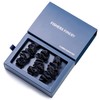 Fishers Finery 25 Momme - Coletero grande de seda de