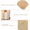 U Chef Set de 30 Bolsas de Papel Kraft para