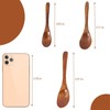 5 Wooden Spoons, Eco-friendly Table Spoons, Wooden Soup Spoon Set,