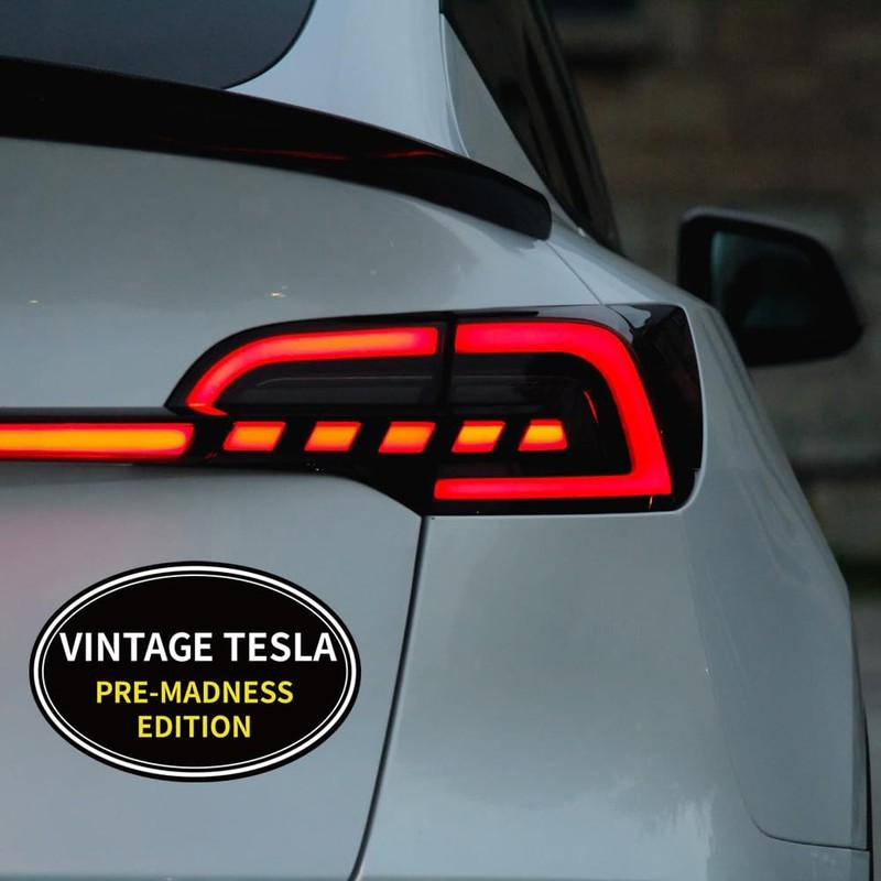 2 Pack Anti Elon Vintage Pre Madness Edition Magnet -