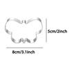 WDYJMALL Cartoon Butterfly Cookie Cutter