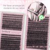 Kit De Extensión De Pestañas Naturales De 480 Piezas