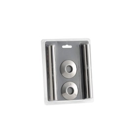 Arroll radiator Pipe covers & Collars Black Nickel 130 x 18mm 130BN