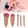 TOPINCN Juego de Brochas de Maquillaje de Viaje de 5