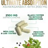 Nature's Nutrition Herbal Ashwagandha 2,100 mg - Extra Strength Unwind,