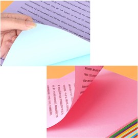 CHSYOO 200 Sheets, 20 Colours, Art Origami Paper Double Sided Printer Paper, A4 70gsm, for DIY Handicrafts, Paper Cutting, Children School, Kids Party or Office Printing