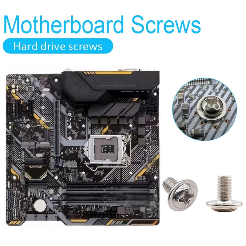 M.2 Screws, Motherboard Screw for Asus Gigabyte Asrock MSI Motherboards,