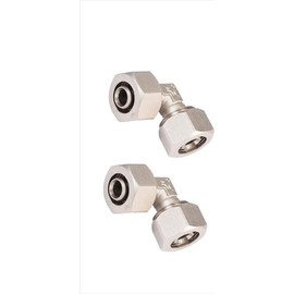 Two pieces Fits For Maxline M8080 90° Elbow Fitting 1/2 Tubing Male NPT Compressed Air adaptor