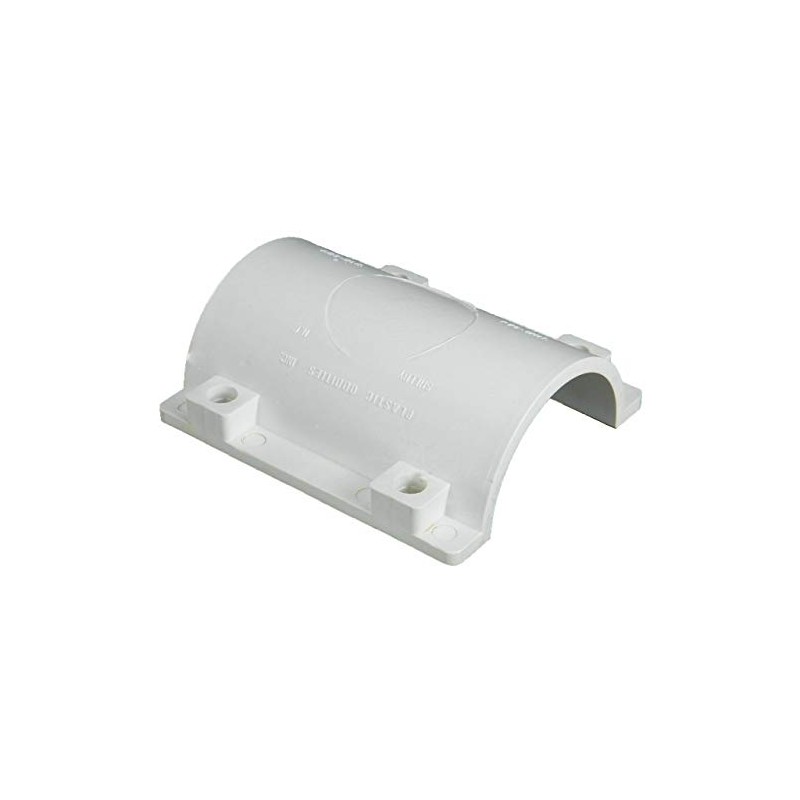Repair Saddle - for 4" Pipe with Hardware Kit/PRSC4/Plastic Oddities