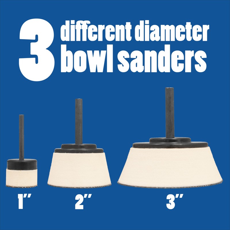 Fulton Woodworking Tools Bowl Flex Edge Sanding Disc Curved &