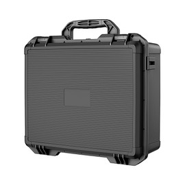 lohepon Starlink Mini Case, Hard Waterproof Travel Case for Mini Starlink with Molded Foam for Mini Accessories, Lockable Storage Case Black (Black)