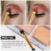 FRCOLOR 20pcs Double Ended Eyeshadow Brush Eye Smudger Sponge Makeup