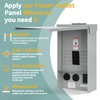 Electrical Panel RV Electrical Outlet Panel with Breaker Prewired Circuit