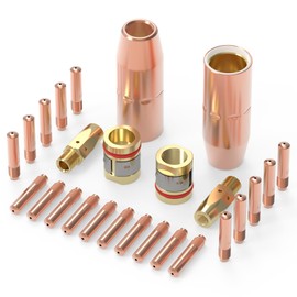 YESWELDER MIG Welding Gun Accessory Kit .045" Tip-Nozzle-Diffuser for Miller Millermatic M-25/M-40 Hobart Torch