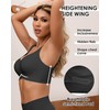 HORISUN Seamless Bras, Full Coverage Wireless Push Up Bra for