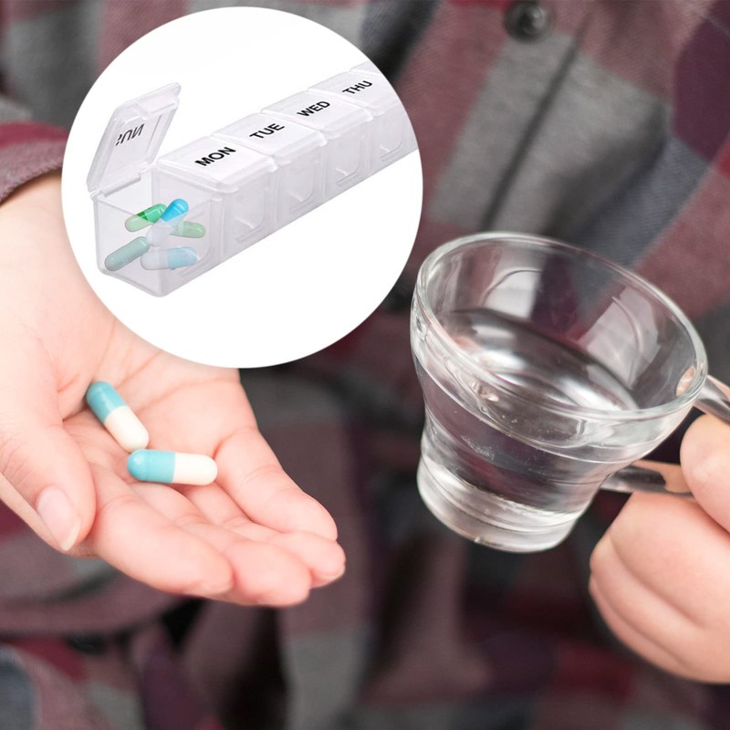 Pill Box Organiser 7 Day One Time a Day Pill