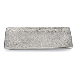 Michael Wainwright Panthera Platinum Rectangular Serving Tray 14-Inch