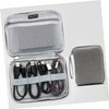 KOMBIUDA Portable Shockproof Hard Drive Case Storage Bag for External