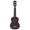 Aloha Ukulele Ebony Wood, Many Sizes, W/Wt EQ (Canadian brand)