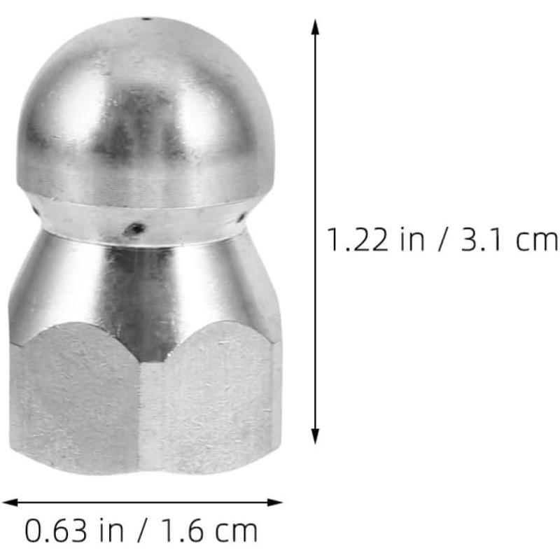 Boquilla de Alta Presión Yardenfun O1943YEAW12S – 2 Piezas de