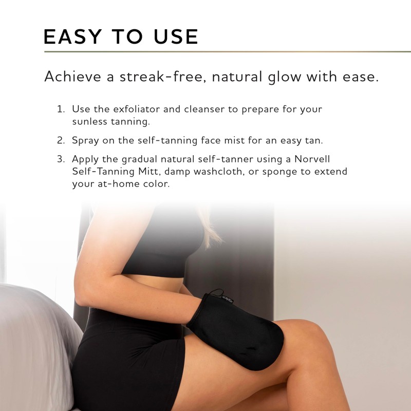 Norvell Venetian Self Tanner Maintenance Kit – Enhance Your Tan