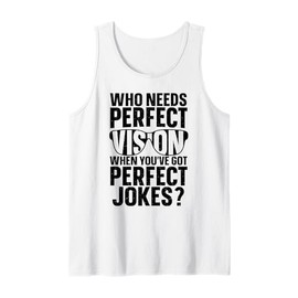 Blind Person Art For Men Women Vision Impaired Blind People Tank Top