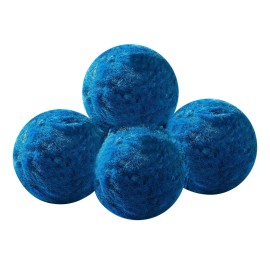 Reusable 4 Lbs Blue Polyester Fiber Filter Media Pool Filter Balls Sand Filter for Pools Replace Pool Filter Sand Pool FiltersFilter Ball Weight: 4 lbs, Filter Ball Color: Blue