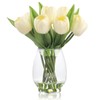 WELL KNOWN WELL KNOWN 12 Pcs Tulips Artificial Flowers in