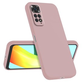 Longstong Handyhülle Kompatibel mit Redmi Note 11 / Note 11S (4G) (6.43") , Stoßfest Personalisiert Schlank Minimalistisches Design - Sandpulver