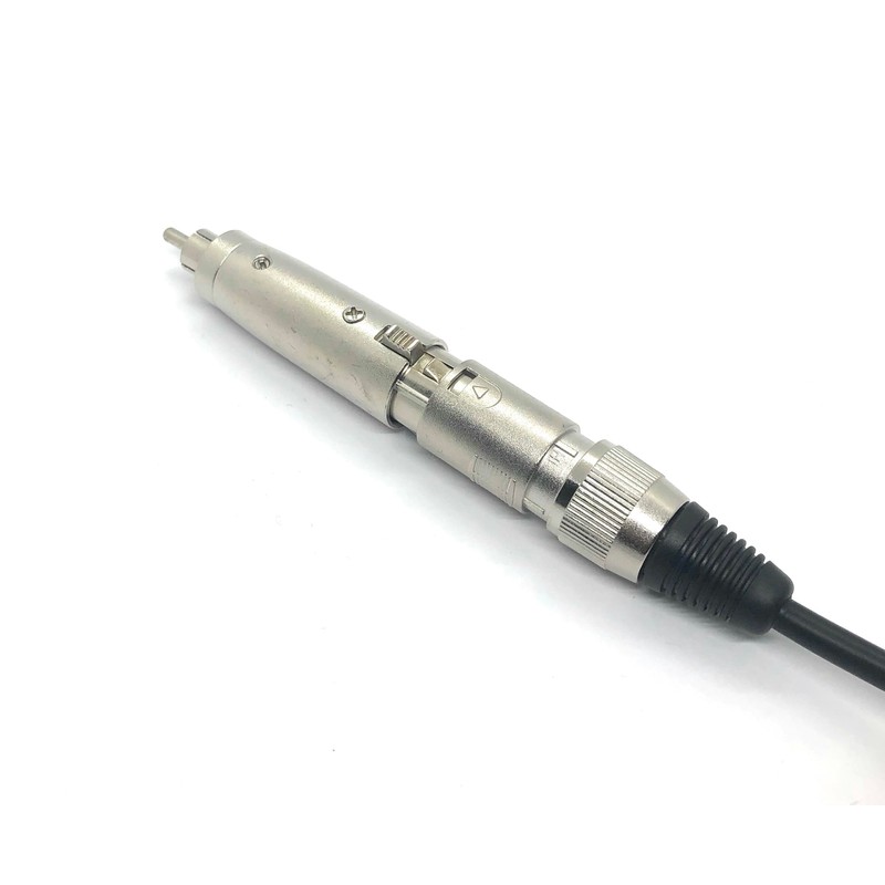 Ome Audio XLR (Female) To RCA (Male) Adapter/Converter