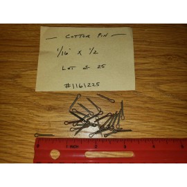JENNINGS PACE MILLS WATLING LOT of (25) REPLACMENT COTTER PINS FOR ANTIQUE SLOT MACHINE #1161225