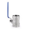 Walfront SS304 Stainless Steel Ball Valve Lever 1000PSI BSP Female