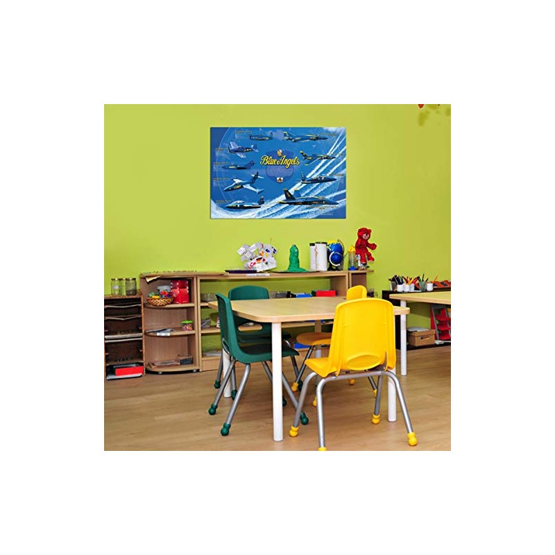 EuroGraphics US Navy Blue Angels Poster, 36 x 24 inch
